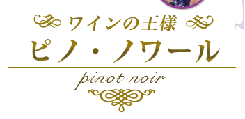 ワインの王様ピノ・ノワール